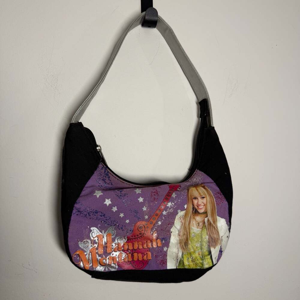 Y2K Hannah Montana Mini Shoulder Bag Purple Disney Channel Purse